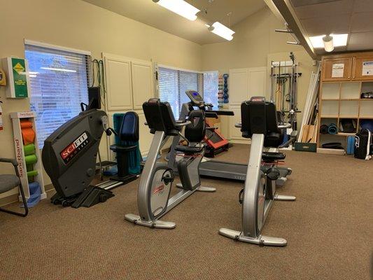 Another view of the gym