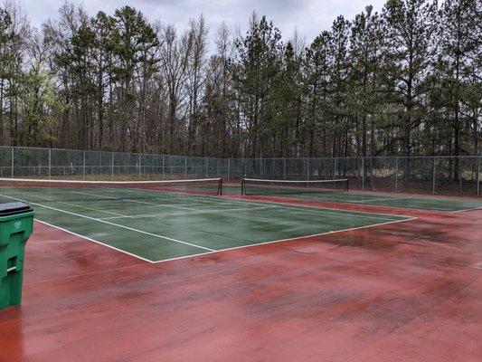 Tennis at Stallings Municipal Park