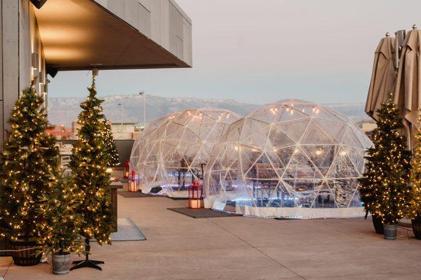 Snow Globe Dining