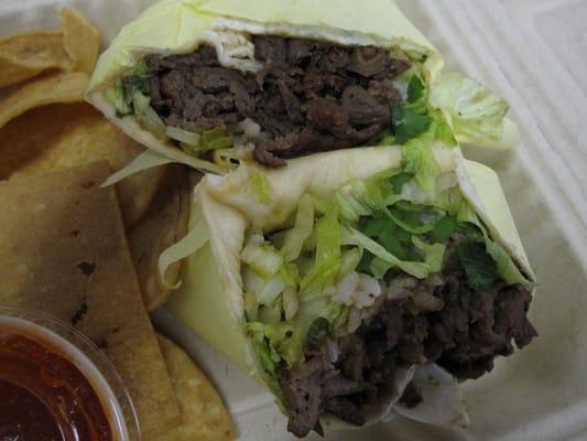 Kalbi burrito