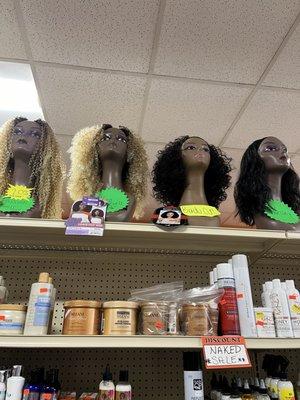 They have wigs too!