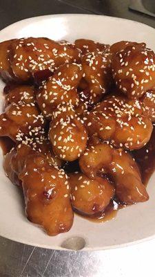 Sesame chicken good