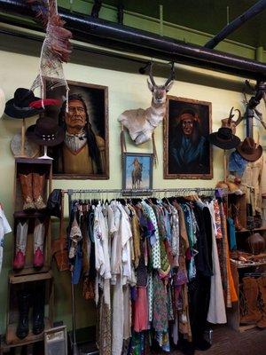 Clothes, art, and taxidermy, all my favorite things!