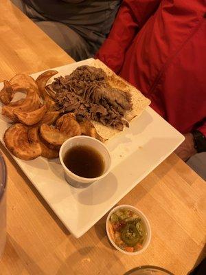 Chicago beef sandwich