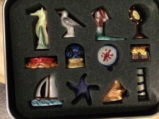 Huge collection of WADES...thimbles, PEZ, and other miniatures