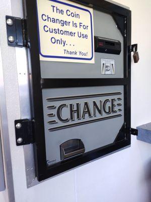 Change machine