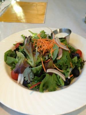 Big salad, simple yet impressive for 4.50