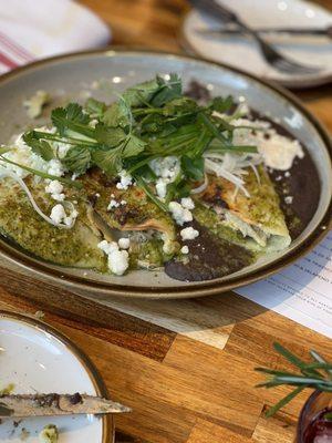 ENCHILADAS VERDES