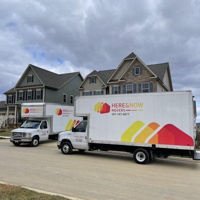 Two 18' trucks fit more than one 26' truck and are the go-to for 3-4+ bedroom homes. #bestmovers #movingcompany #movingandstoragecompany