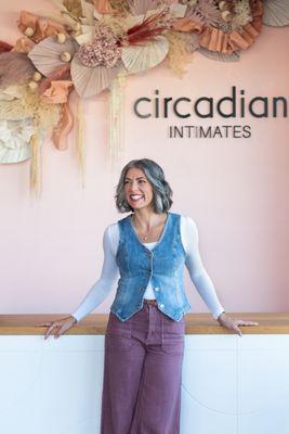 Founder and CEO, Emily Elizabeth, of Circadian Intimates brings fun to bra shopping in Kansas City.