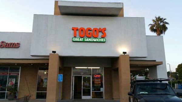 Channel Letters for Togo's Sandwiches