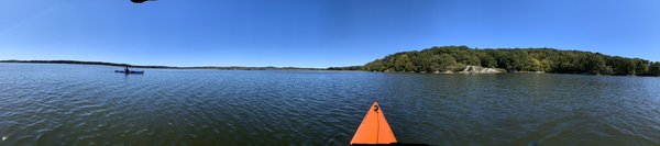 Wide open, watch the tides and wind will kick up.