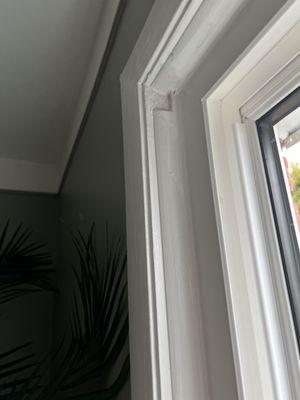 Original trim that was supposed to be replaced