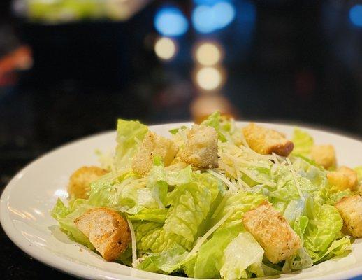 Classic Caesar salad.