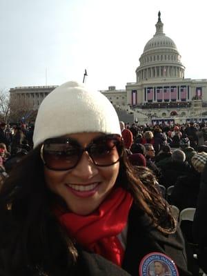 Inauguration Day 2013! #forward #barackobama