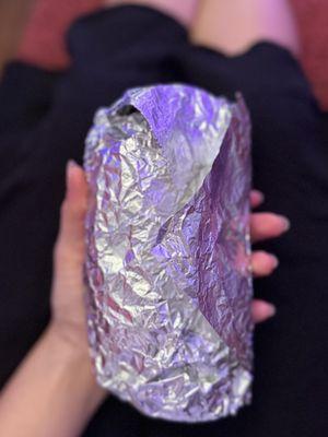 Carne asada burrito