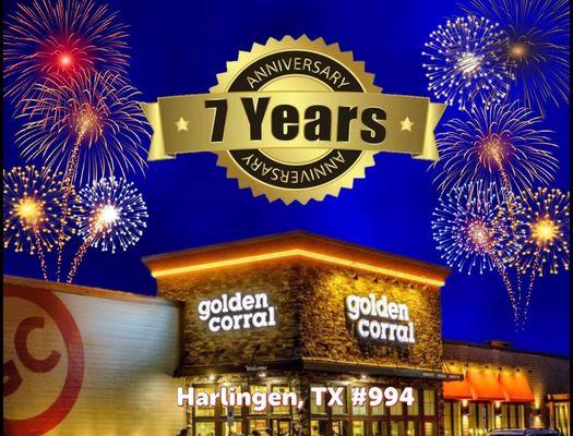 February 2023 marks 7 years at new location Harlingen, Texas 
God Bless RGV