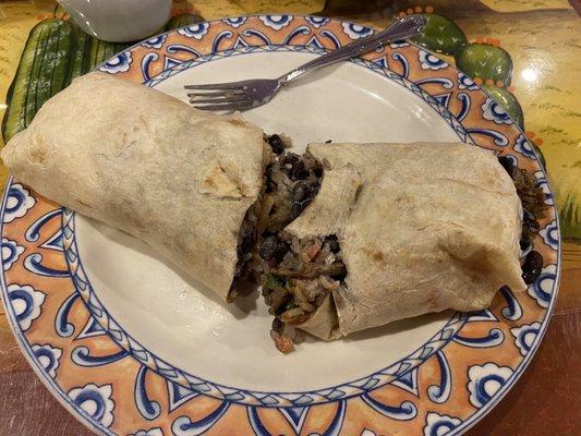 Steak burrito grande