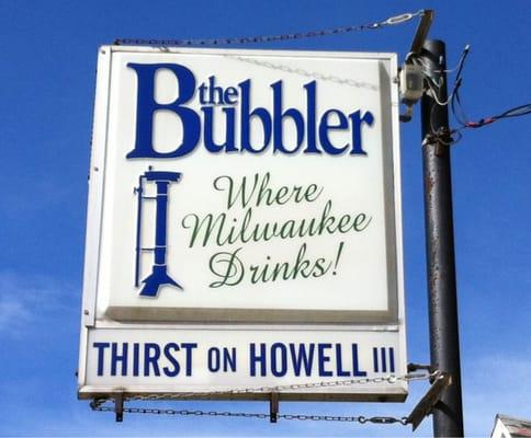 Check out The Bubbler on Howell in Bay View