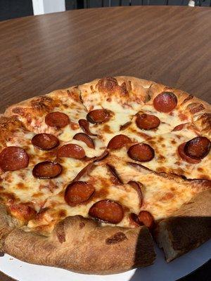 Pepperoni pizza