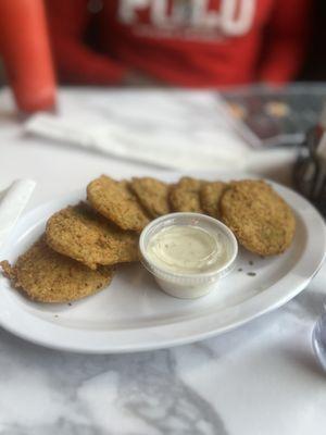 Fried green tomatoes