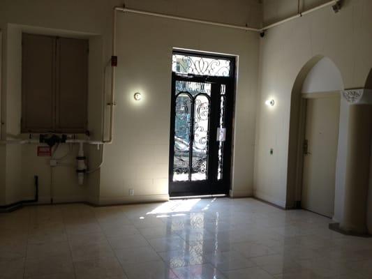 Newely Renovated Lobby & Front Door with Entry System