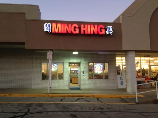 Outside of Ming Hing