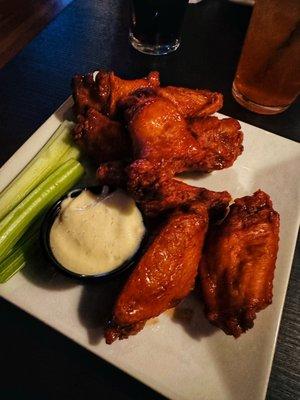 Hot Buffalo Wings!....Very Good!!