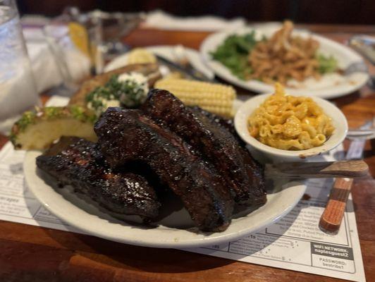 Five beef ribs