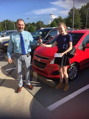 Buying our awesome new-used chevy spark