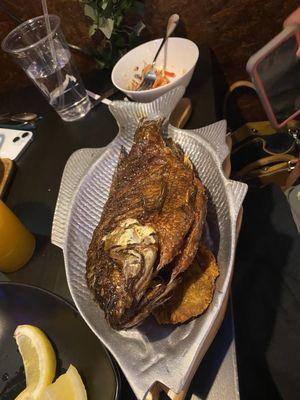 Mojarra frita