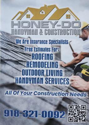 Honey do Handyman and Construction