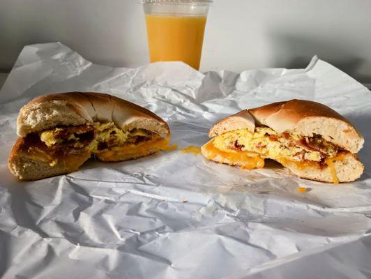 Bacon, Egg, & Cheese Bagel