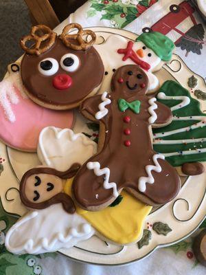 Cute holiday cookies!