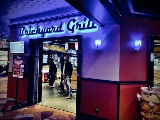 Brickyard Grill main entrance