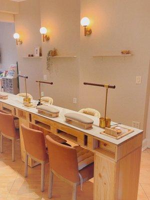 Japanese style manicure bar