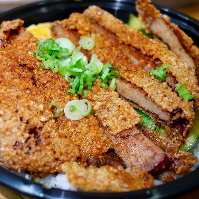 Fried Pork Chop Rice