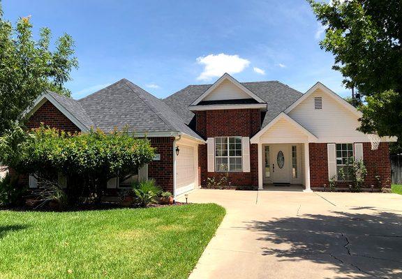 Roof replacement due to hail damage 06-2018.