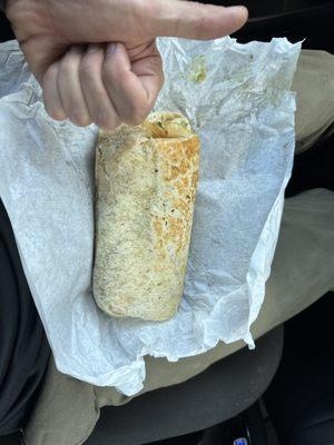 Carne assada burrito