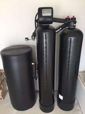 Water Softener, Catalytic Carbon Filter, and Salt