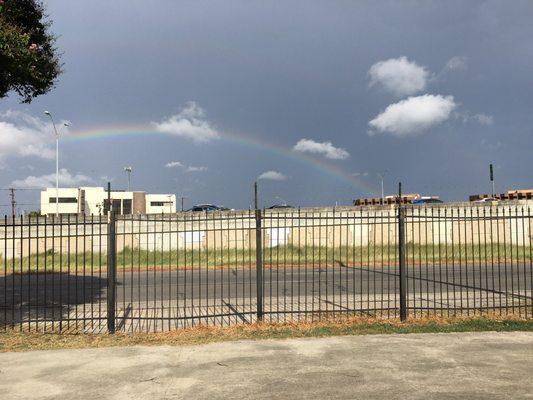 Another view of the rainbow.