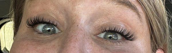 Eyelash extensions by Electric Sun Salon and Spa in Gaylord