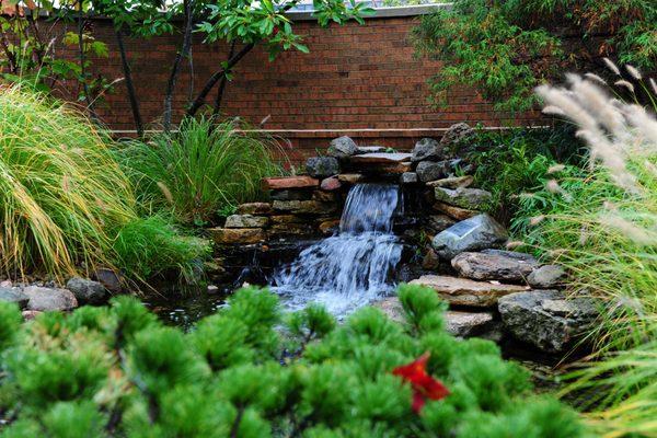 Pond at Hospice of Cincinnati Margret J. Thomas Inpatient Care Center in Blue Ash