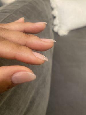 Nail thickness