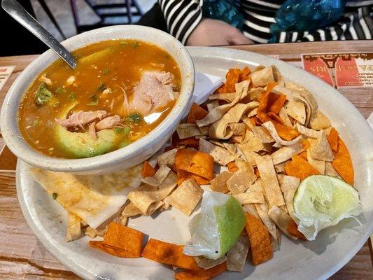 Sopa de Tortilla Soup