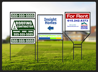 Aluminum Signs and Yard Signs