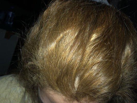 Cierra had bleached my roots which was not asked for