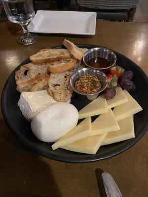 NY cheese plate