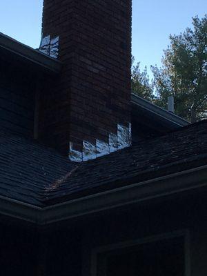 Chimney flashing replacement and Roofing Repair