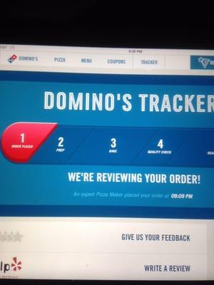 This is twice now they've been reviewing my order for 30 minutes. Hey don't advertise this feature if it's not going to work.